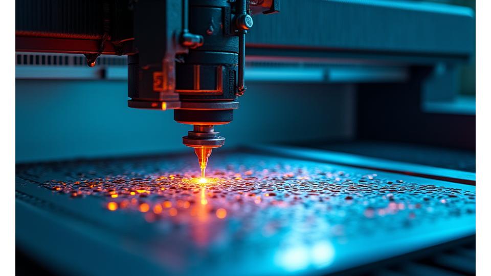 첨단 금속 가공 기술이 적용된 작업장의 모습