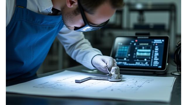 금속 제품 분석 및 마감 상담 이미지